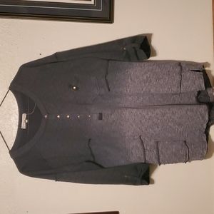 Gilded Intent ombré tunic